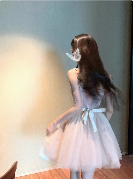 Princess Strap Pink Tulle A-Line 17Th Birthday Homecoming Dresses Secondary image