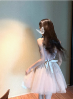 Princess Strap Pink Tulle A-Line 17Th Birthday Homecoming Dresses
