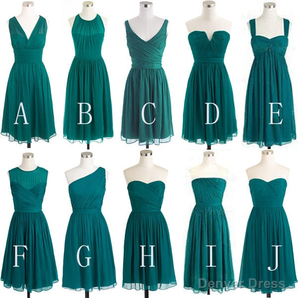 Custom Made Prom Dress, In Green Prom Dress, Prom Cocktail Dress, Bridesmaid Dresses, Weddings Main image