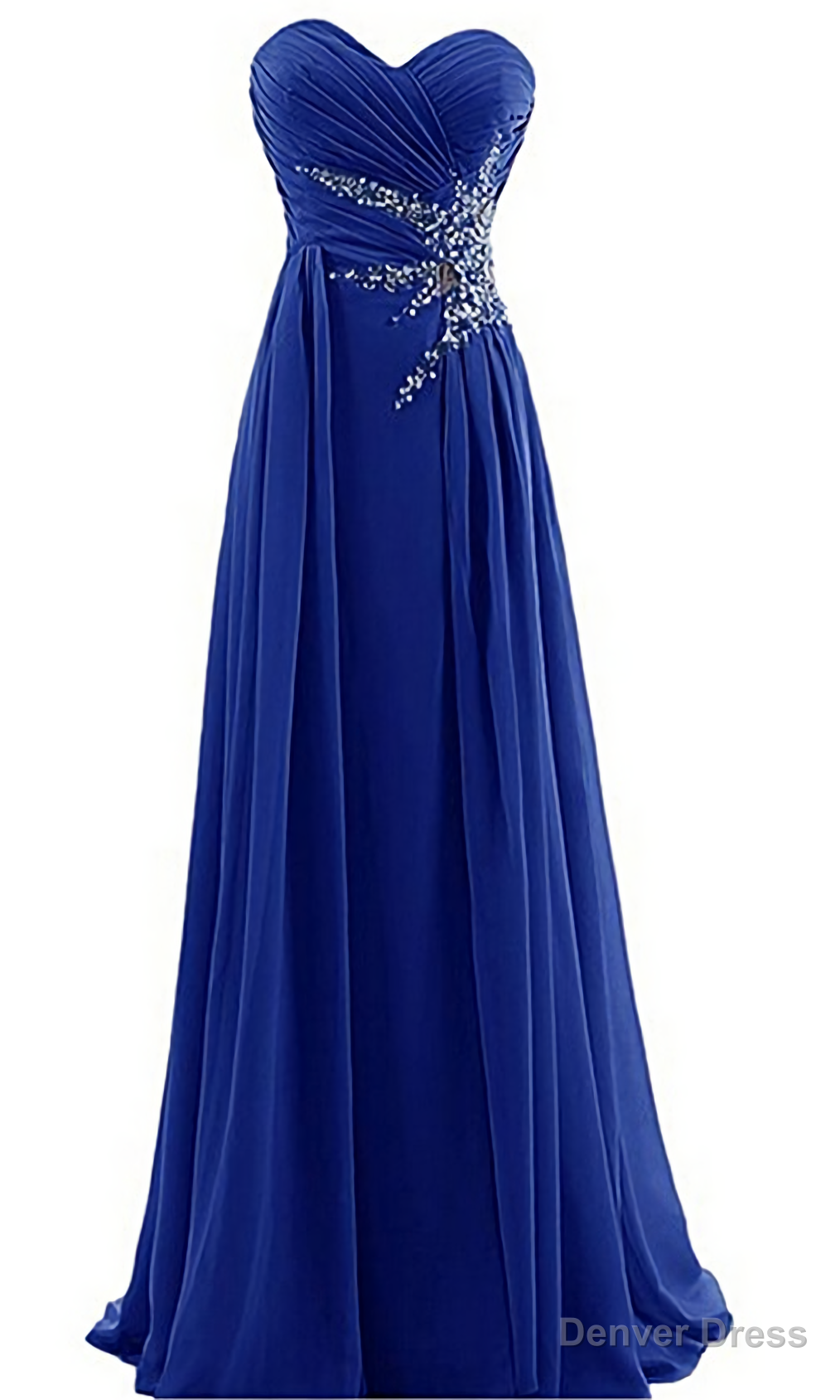 Sweetheart Beading Floor-length Chiffon Evening Dresses