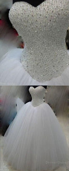 wedding Dress new white ivory beadding wedding Dresses bridal Gowns custom size