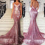 Trumpet Mermaid Spaghetti Straps Backless Sequins 2026 Sexy Prom Dresses