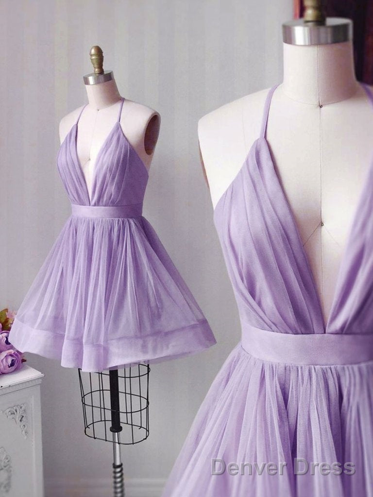 Purple Prom Graduation Prom Dress Homecoming Dresses Main image