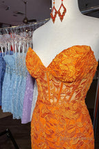 Purple Tight Short Homecoming Dresses with Appliques