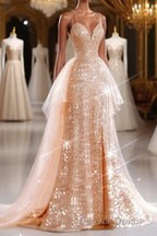 A-Line Prom Dresses Sparkle & Shine Dresses Wedding Guest Sweet 16 Floor Length Sleeveless Sweetheart Tulle with Sequin Masquerade Dresses