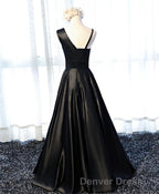 Stylish Satin Long Prom Gown Formal Dresses