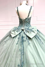 Quinceanera Dress Ball Gowns Straps Sweetheart Quinceanera Dresses With Applique