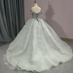 Quinceanera Dress Elegant Grey Quinceanera Dresses Sweetheart Sleeveless Ball Gown Party Dresses