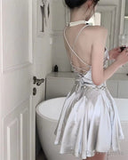 Retro Mini Dress for Women Sleeveless Sexy Prom Dress Homecoming Dresses