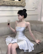 Retro Mini Dress for Women Sleeveless Sexy Party Dress Homecoming Dress