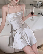 Retro Mini Dress for Women Sleeveless Sexy Party Dress Homecoming Dress