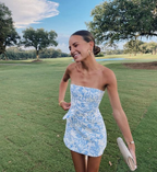 Cocktail Dress Strapless Short Homecoming Dresses