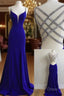 Royal Blue Prom Dress For Teens, Prom Dresses, Graduation School Prom Gowns