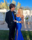 Royal Blue Prom Dress Long Prom Dresses With Slit