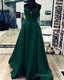 Ruched Sweetheart Long Taffeta Floor Length Prom Dresses