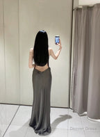 Satin Prom Dress Long Beautiful Prom Dress For Girl, Y2K Outfits Dresses Stores Near Me