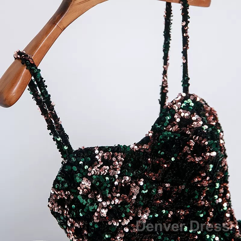 Sequin Hoco Dress Short Homecoming Dresses