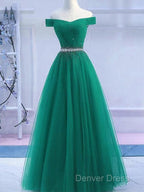 Sequins Burgundy Long Off The Shoulder Prom Dresses