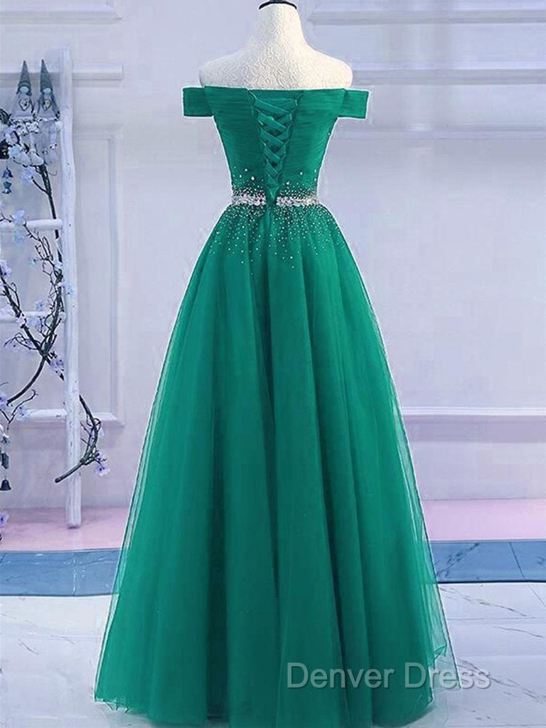 Sequins Burgundy Long Off The Shoulder Prom Dresses