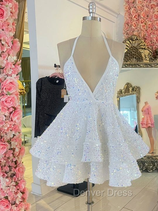 Sexy 17Th Birthday Dress Sequin Open Back Birthday Dresses For Teens Secondary image