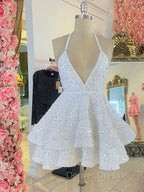 Sexy 17Th Birthday Dress Sequin Open Back Birthday Dresses For Teens