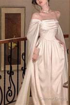 Sexy A Line Long Prom Dresses White 21Th Birthday Outfits