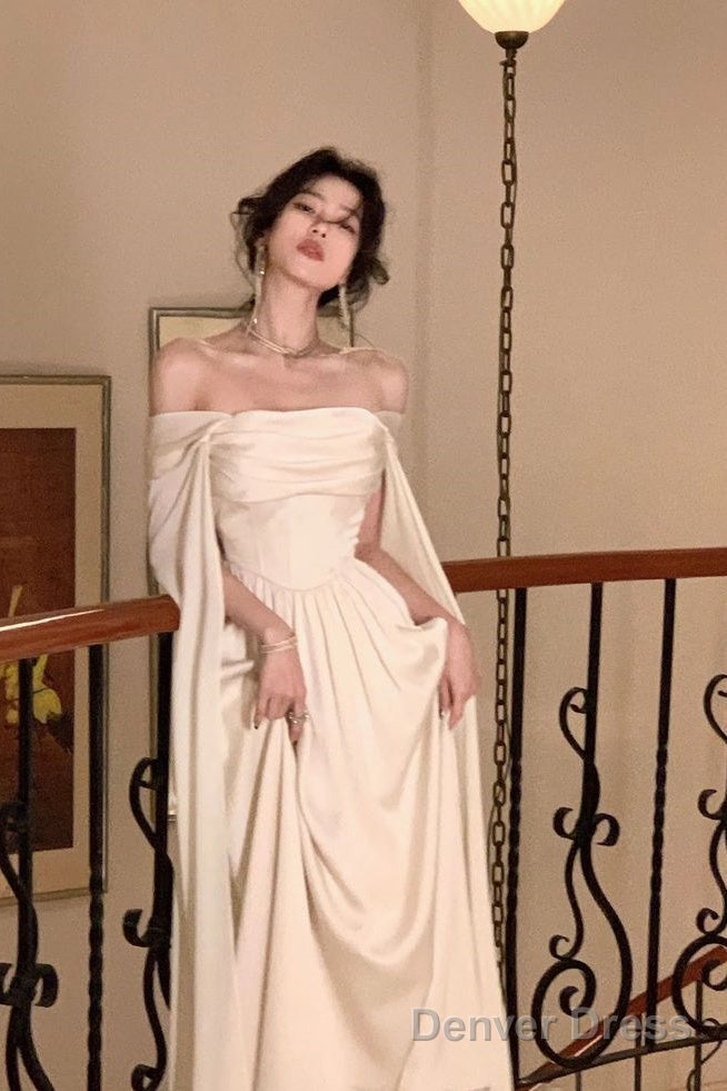 Sexy A Line Long Prom Dresses White 21Th Birthday Outfits Main image