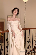 Sexy A Line Long Prom Dresses White 21Th Birthday Outfits