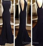 Sexy Black Prom Dresses, Prom Dresses, Evening Gown, Graduation School Party Dresses, Winter Formal Dresses