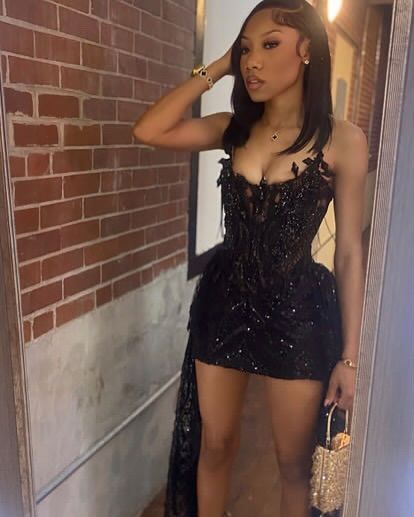 Sexy Black Tube Top Herringbone Beaded 19Th Birthday Homecoming Dresses Secondary image