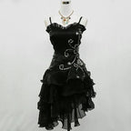 Sexy Cocktail Dress Straps Sleeveless Black Short Prom Dress Homecoming Dresses