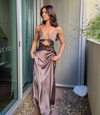 Sexy Cut Out Lace Prom Dress Prom Dress Vacation Prom Dresses