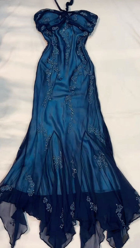 Sexy Halter Long Prom Dresses Prom Gowns Secondary image