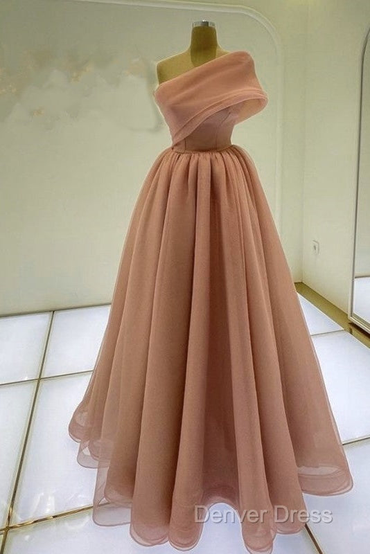 Sexy Long One Shoulder Prom Dresses Secondary image