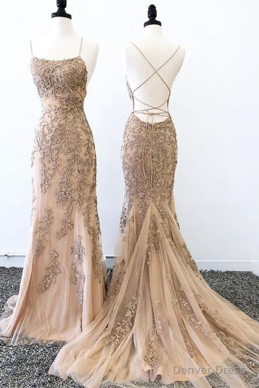 Sexy Mermaid Prom Dress Cross Back Hot Selling Long Prom Dresses Main image