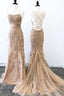 Sexy Mermaid Prom Dress Cross Back Hot Selling Long Prom Dresses