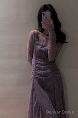 Sexy Sheath Off The Shoulder Grape Lace Beach Dress WomenS Vacation Dresses Birthday Dress