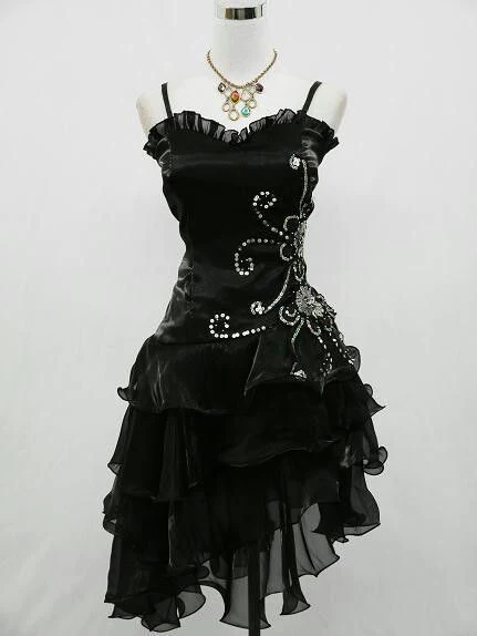 Sexy Sheath Straps Sleeveless Black Short Prom Dresses