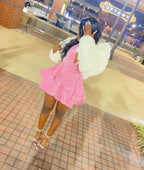 Sexy Short Pink Homecoming Dresses