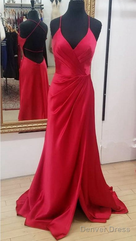 Sexy Simple Long Prom Dress,Charming Evening Dress