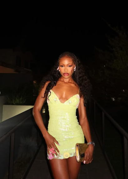 Sexy Suspender Yellow Sequin Hip 19Th Birthday Homecoming Dresses