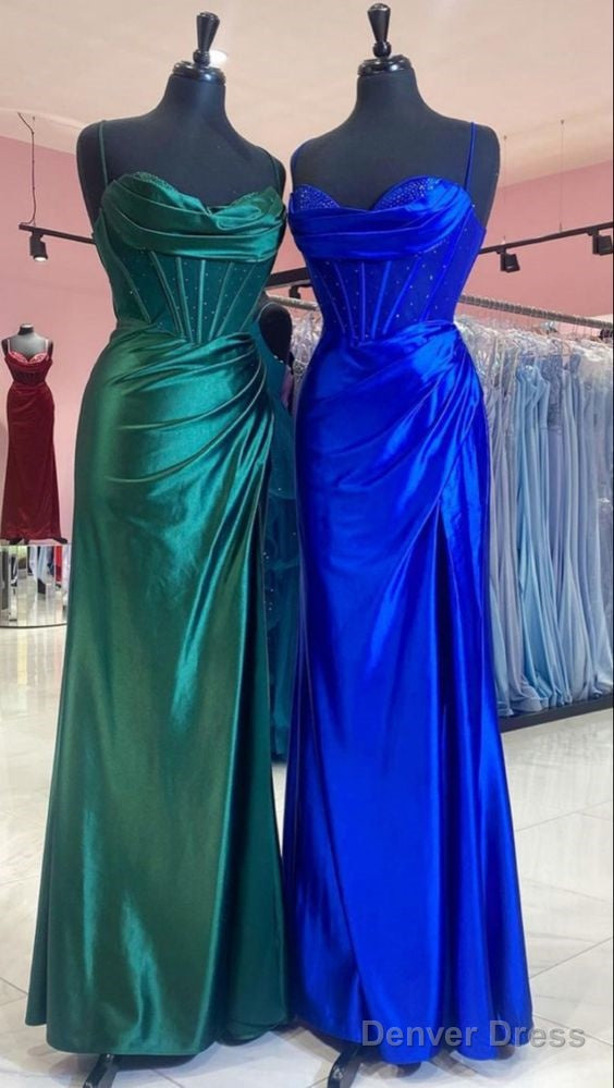 Sexy Sweetheart Neck Mermaid Long Prom Dresses Secondary image