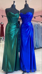 Sexy Sweetheart Neck Mermaid Long Prom Dresses