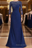 Sheath Column Bateau Floor Length Chiffon Mother of the Bride Dresses With Appliques Lace