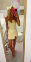 Sheath Short Prom Dress Cocktail Dress Homecoming Dresses
