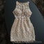Short Beaded Homecoming Dresses