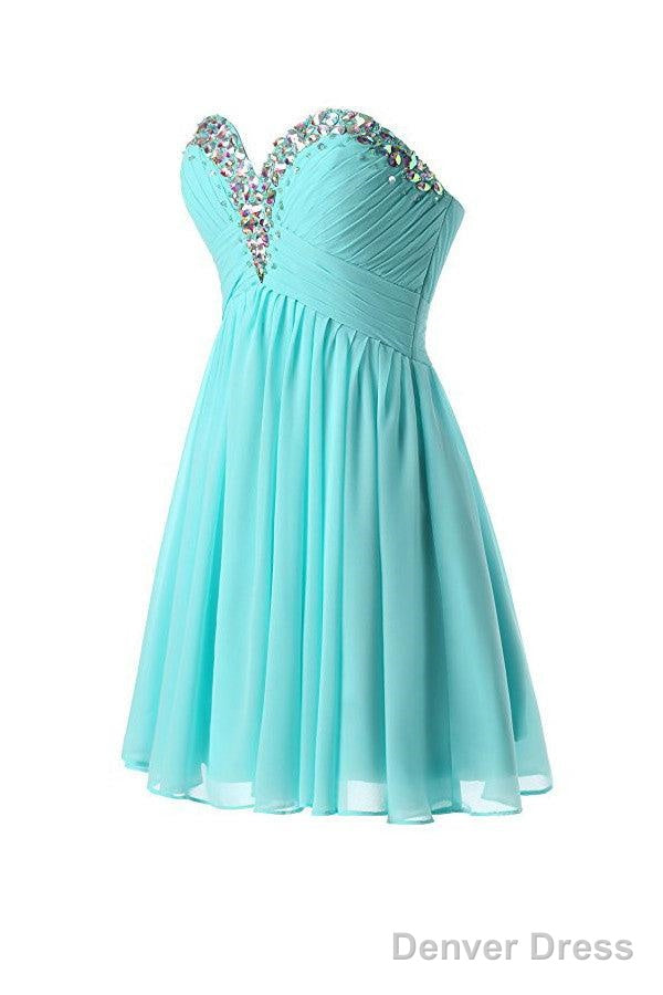 Short Chiffon Homecoming Dresses Sweetheart Mini Women Secondary image