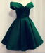 Short Emerald Green Homecoming Dresses For Prom