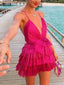 Short Homecoming Dress/Bridesmaid Dress/Wedding Prom Dress/Mini Dresses