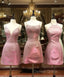 Short Pink Homecoming Dresses